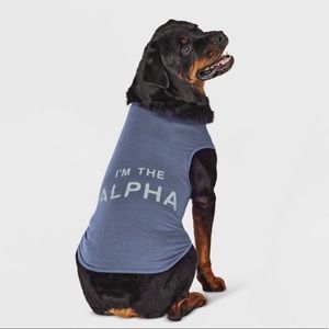 NWT Boots & Barkley Graphic Tank “I’m the Alpha” size XL